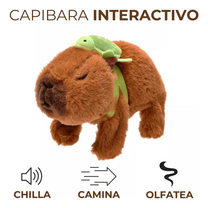 Capibara Eléctrico con sonido y camina